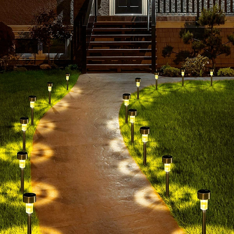 Lâmpada LED Solar À Prova D'água Para Jardim
